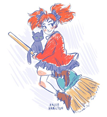 Ведьмина служба доставки мультфильм