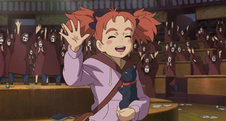 Аниме мэри и ведьмин цветок