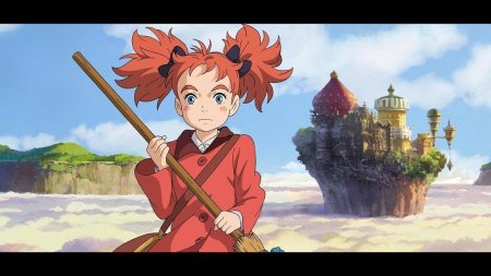 Аниме мэри и ведьмин цветок