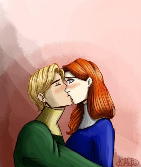 Гарри поттер рон уизли и гермиона грейнджер арт