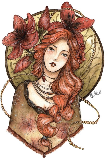 Модерн альфонс муха