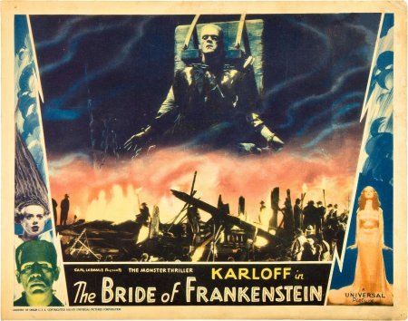 Невеста франкенштейна фильм постер