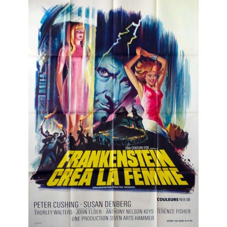 Frankenstein created woman