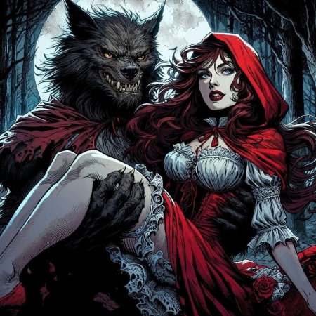 Grimm fairy tales красная шапочка