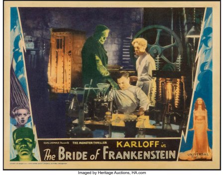 Невеста франкенштейна фильм 1935