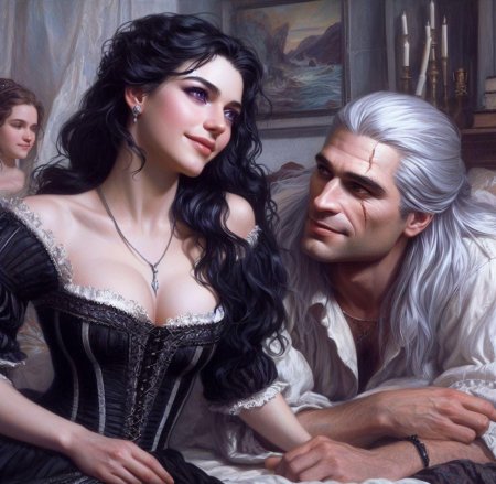 Ведьмак геральт цири и йеннифер