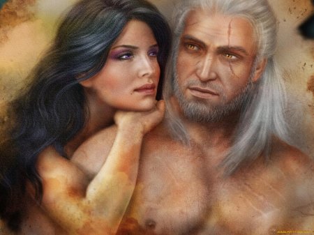 Геральт йеннифер и цири