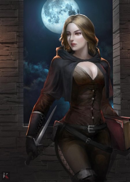 Девушка из фэнтези