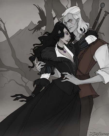 Iren horrors art ведьмак