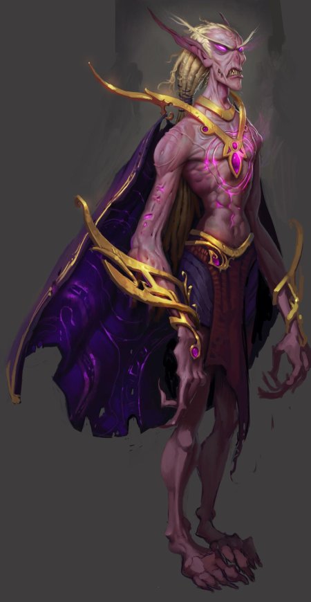 Расы варкрафт концепт арт