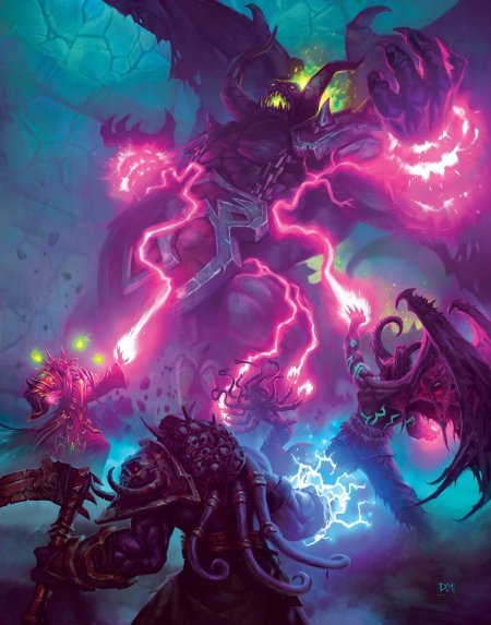 Чернокнижник варкрафт арт