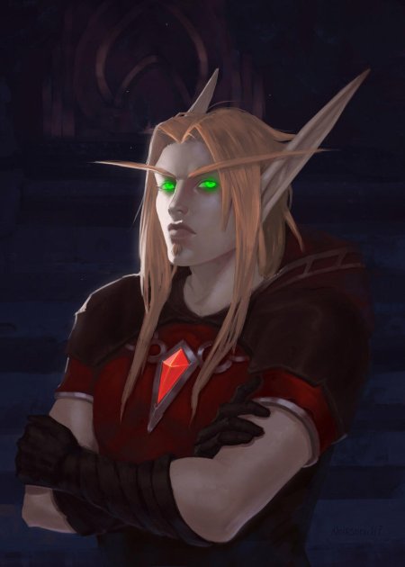 Эльф крови варкрафт