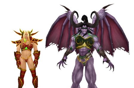 Варкрафт кельтас иллидан