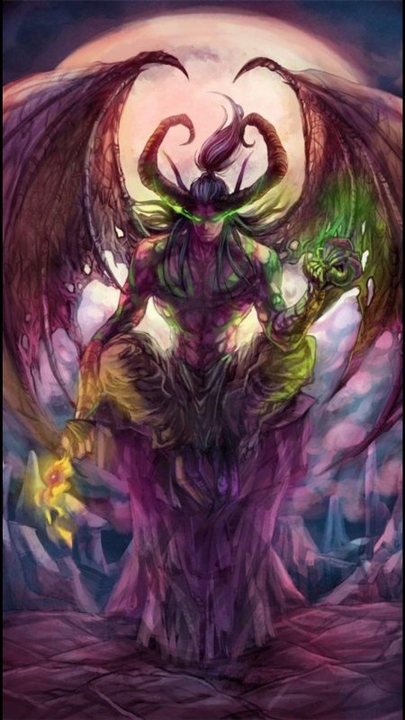 Иллидан демон