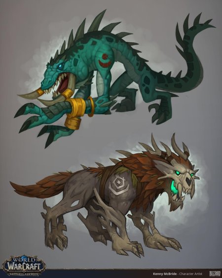 Тролль зандалар друид