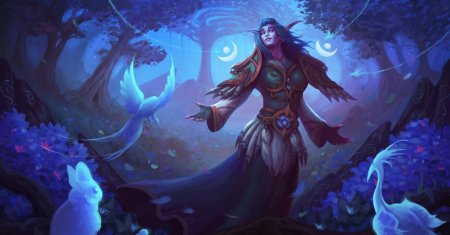 Варкрафт ночные эльфы друиды