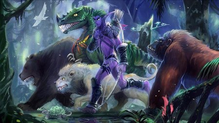 Ночной эльф охотник варкрафт