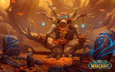 World of warcraft друид дерево арт
