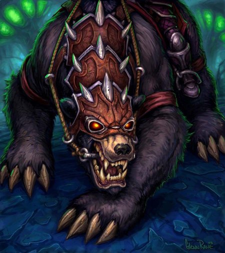 Варкрафт друид медведь