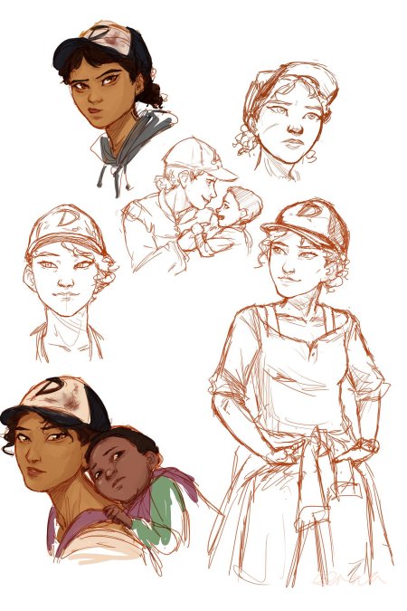 Клементина ходячие мертвецы