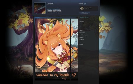 Оформление стим профиля