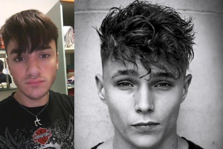 Гранж прическа мужская