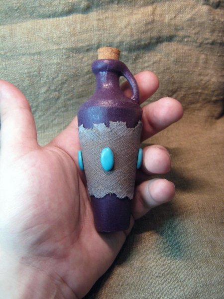 Миниатюра в бутылке