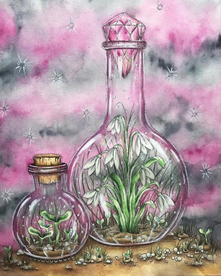 Акварельная иллюстрация