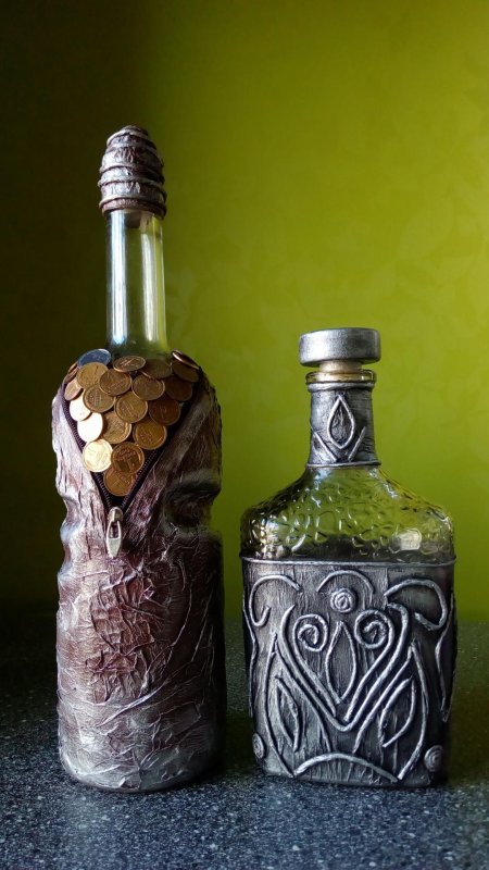Декорирование бутылок