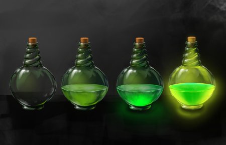 Зеленая бутылка