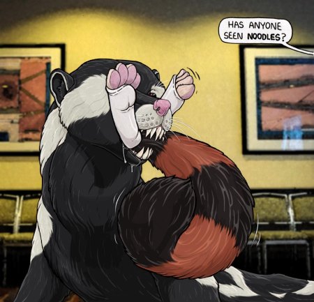 Барсук мультяшный