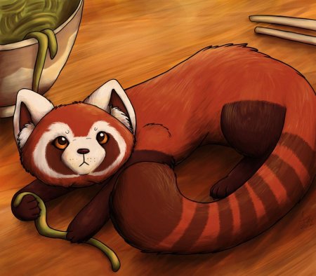 Аватар красная панда корра