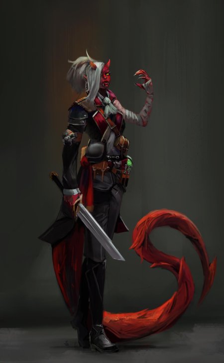 Кровавый охотник днд тифлинг