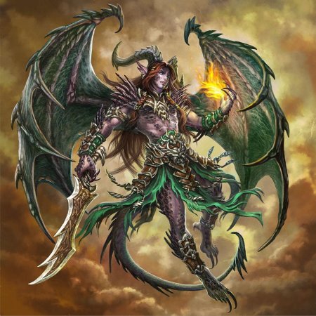 Драконид демон