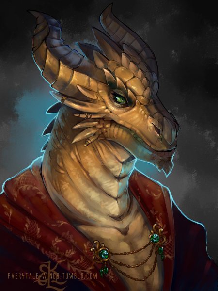 Драконорожденный днд арт