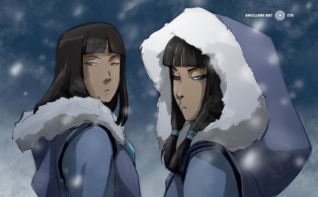 Аватар легенда о корре эска и десна