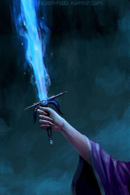 Меч синего пламени