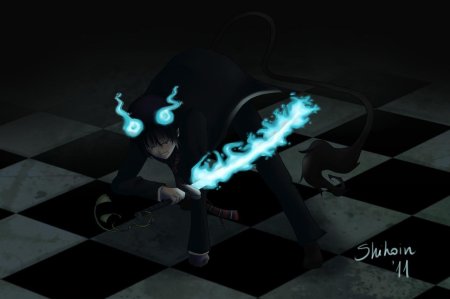 Синий экзорцист рин