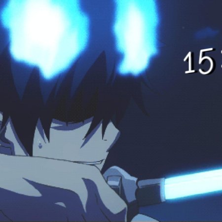 Синий экзорцист катана рина