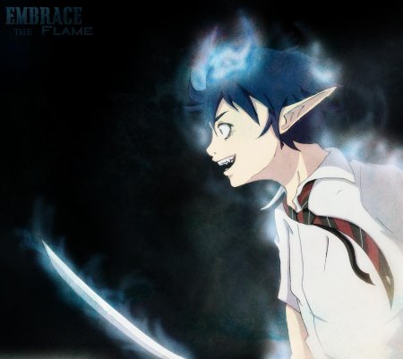 Синий экзорцист юкио демон