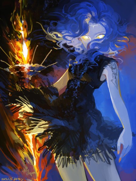 Огонь аниме