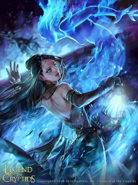 Legend of the cryptids девушки магия