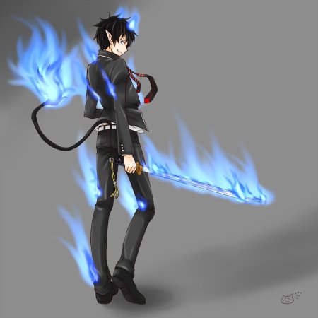 Синий экзорцист рин окумура