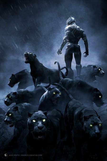 Человек пантера марвел