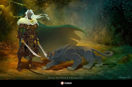 Темный эльф дзирт до'урден