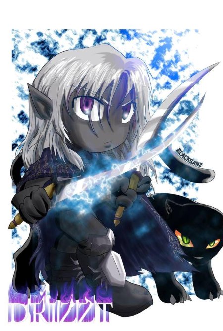 Темный эльф дзирт до урден