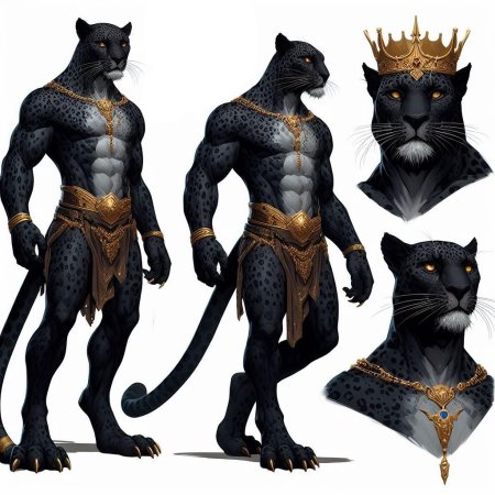 Антропоморфная пантера