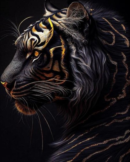 Тигр картина