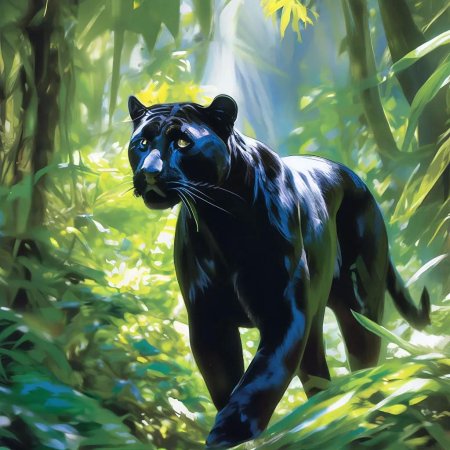 Красивая пантера