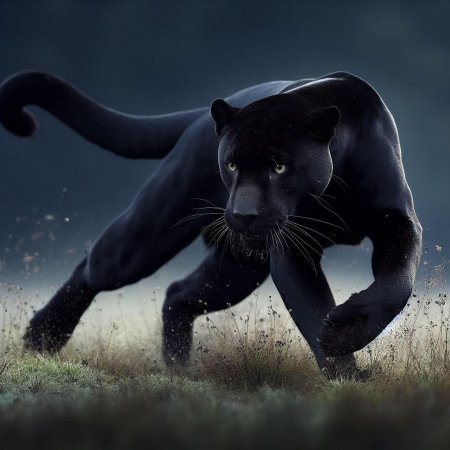 Пантера меланист